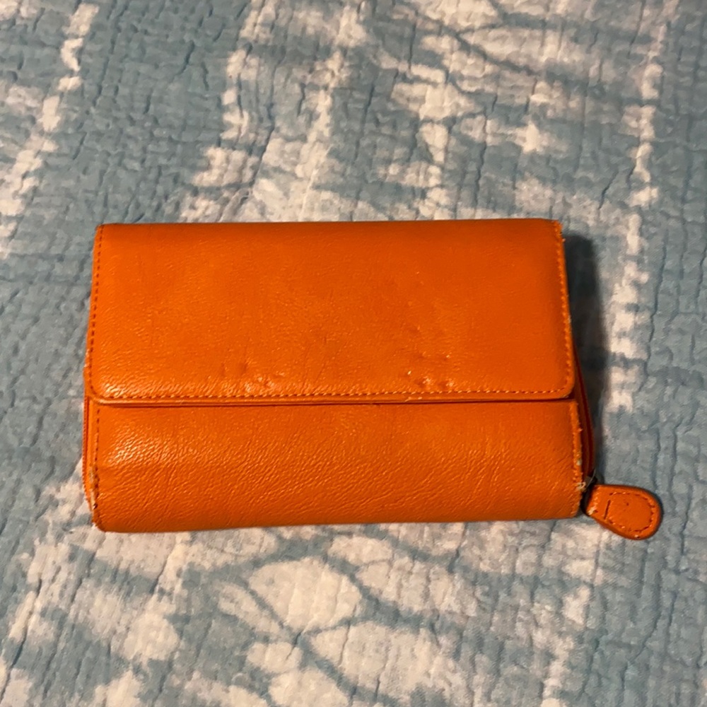 Gently used multifunctional wallet